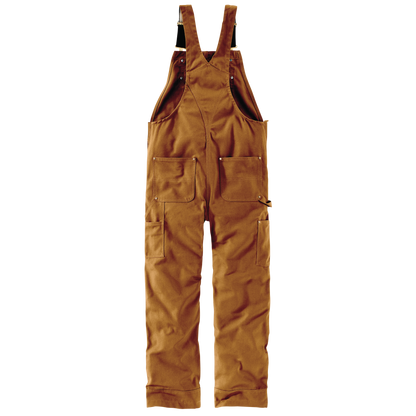 Men's Carhartt Iconic R01 Duck Bib Overall (Carhartt Brown)