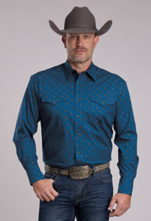 Men's Roper Amarillo L/S Snap Western Shirt