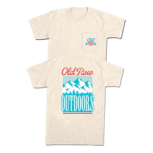 Old Row The Dry Mountain S/S Pocket Tee (Ivory)