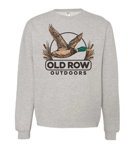Old Row The Mallard Crewneck Sweatshirt (Sport Grey)