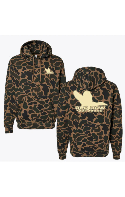 Old Row Outdoors Flying Duck Hoodie (Camo)