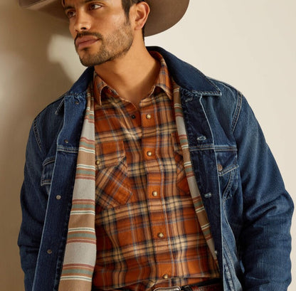 Men's Ariat Blanket Lined Trucker Jacket (Victor)