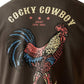 Men's Ariat Cocky Cowboy T-shirt (Vintage Black)