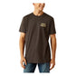 Men's Ariat Cocky Cowboy T-shirt (Vintage Black)
