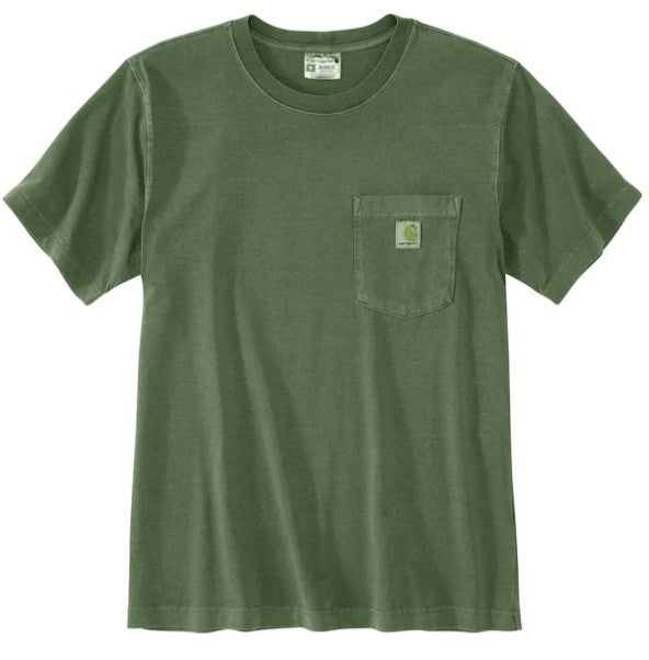 Men's (REG) Carhartt Relaxed Fit Midweight Garment Dyed SS Pocket T-Shirt (Oak Leaf)