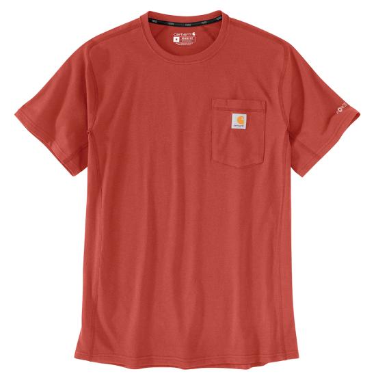 Men's (Tall) Carhartt Force Relaxed Fit Midweight S/S Pocket T-Shirt