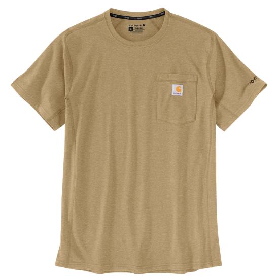 Men's (Tall) Carhartt Force Relaxed Fit Midweight S/S Pocket T-Shirt