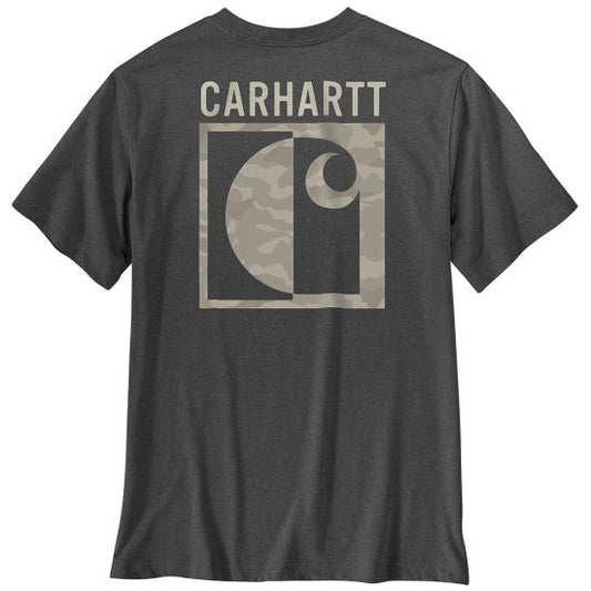 Men's (TALL) Carhartt Irvine Relaxed Block Camo T-Shirt