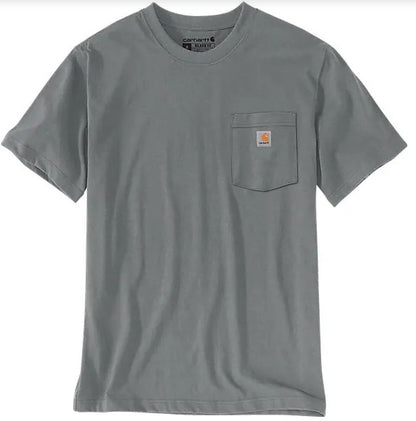 Men's (TALL) Carhartt Irvine Relaxed 3D Logo T-Shirt (Weather Ash Heather)