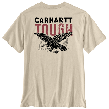 Men's Carhartt Irvine Relaxed Eagle T-Shirt (Oat Milk)