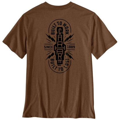Men's Carhartt Irvine Relaxed Built T-Shirt (Red Duck Heather)