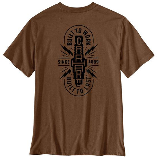 Men's Carhartt Irvine Relaxed Built T-Shirt (Red Duck Heather)
