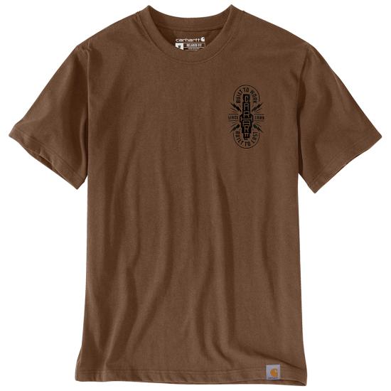 Men's Carhartt Irvine Relaxed Built T-Shirt (Red Duck Heather)