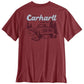 Men's Carhartt Irvine Relaxed Truck T-Shirt (Amber Terrain Heather)