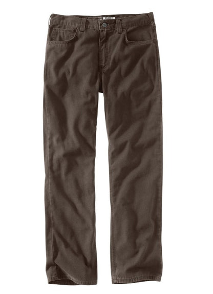 Men's Carhartt Relaxed Straight Rigby Pant (Coffee)