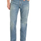 Men's Rock N Roll Denim Relaxed Fit Ladder Stitch Pocket Straight Leg Jeans