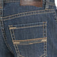 Men's Rock N Roll Denim Relaxed Fit Roped Pocket Straight Leg Jeans
