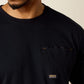 Men's Ariat Rebar Workman Born For This Mask Skull T-Shirt (Black)