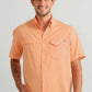Men's Huk Solid Tide Point S/S Button Down