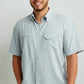 Men's Huk Solid Tide Point S/S Button Down