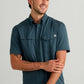Men's Huk Solid Tide Point S/S Button Down