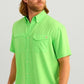 Men's Huk Solid Tide Point S/S Button Down