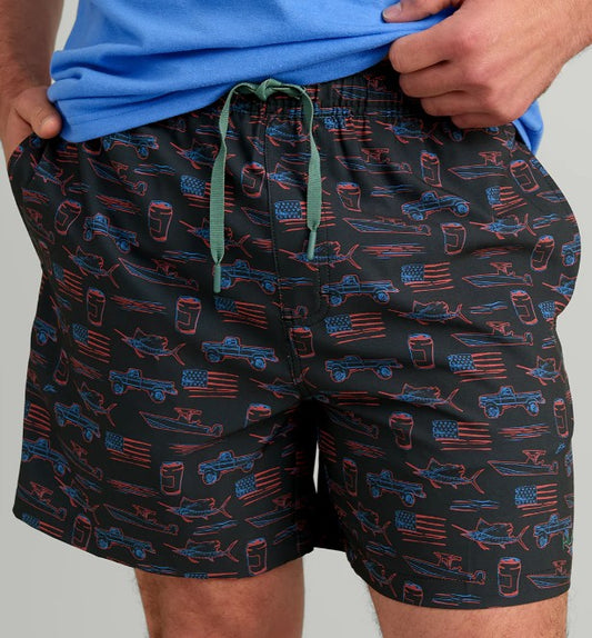 Men's Huk 5.5" KC Pursuit Volley Swim Short
