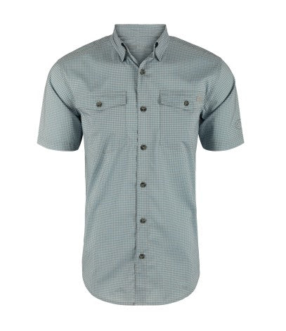 Men's Drake Lifestyle Frat BD Gingham Check Button-Down S/S