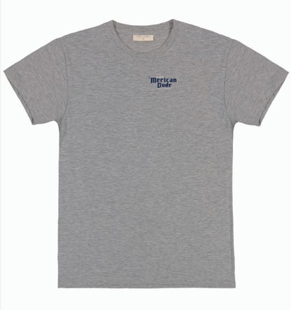Men's Simply Southern 'Merican Dude (George Washington) S/S (Storm Heather)