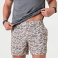 Mens' Burlebo 7" Everyday Short (Classic Deer Camo-Grey Pkt)