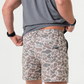 Mens' Burlebo 7" Everyday Short (Classic Deer Camo-Grey Pkt)