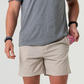 Mens' Burlebo 7" Everyday Short (Light Khaki-American Flag Pkt)