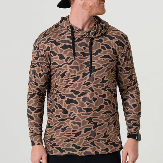 Men's Burlebo Performance Hoodie (Gauge Camo)