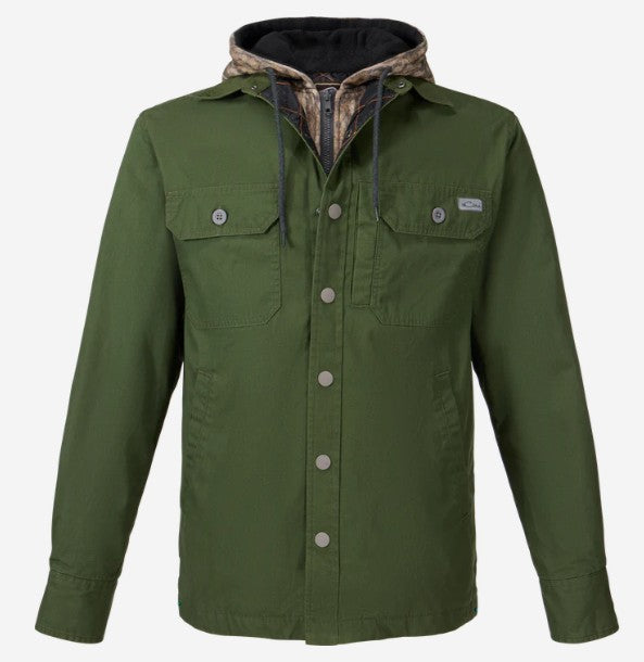 Campfire Canvas Shirt Jac Hoodie