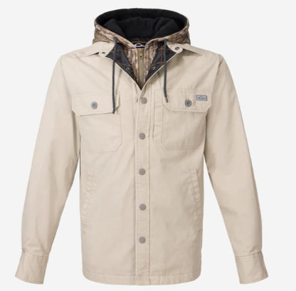 Campfire Canvas Shirt Jac Hoodie