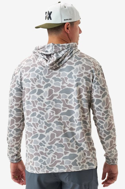 Men's Burlebo Performance Hoodie (Classic Deer Camo)