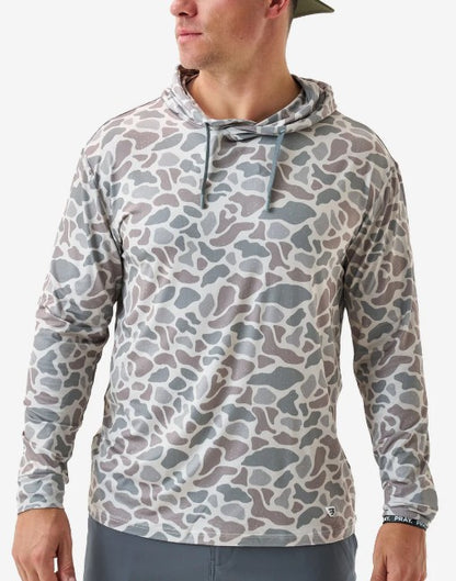 Men's Burlebo Performance Hoodie (Classic Deer Camo)