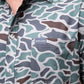 Men's Burlebo Performance Button Up (Retro Duck Camo)
