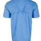 Men's Drake Lifestyle Wingshooter Trey Cotton Solid S/S Shirt (Marina Blue)