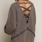 Stella Sweater (Rust Charcoal)