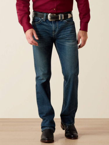 Men's Ariat M7 Rocker Stretch Coltrane Stackable Straight Leg Jean (Silverton)