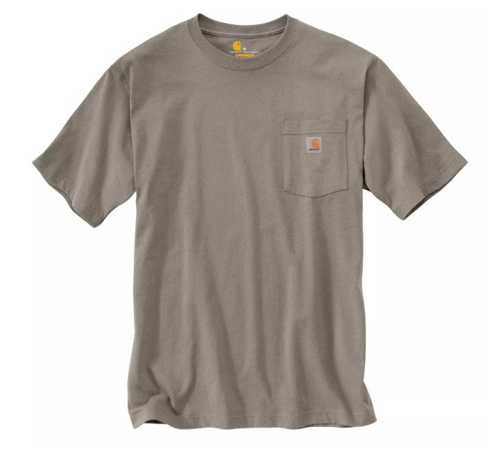 Men's Carhartt K87 Pocket T-Shirt (Desert)