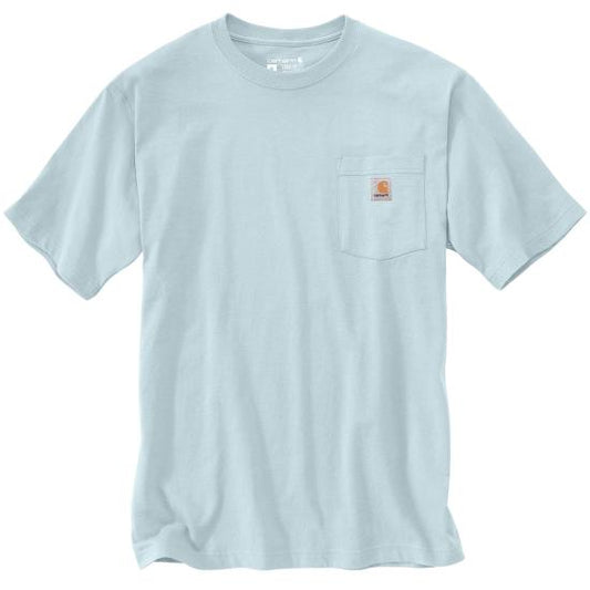Men's Carhartt K87 Pocket T-Shirt (Early Fog)