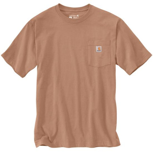Men's Carhartt K87 Pocket T-Shirt (Italian Clay)