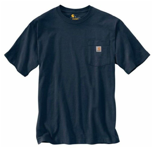 Men's Carhartt K87 Pocket T-Shirt (Navy)