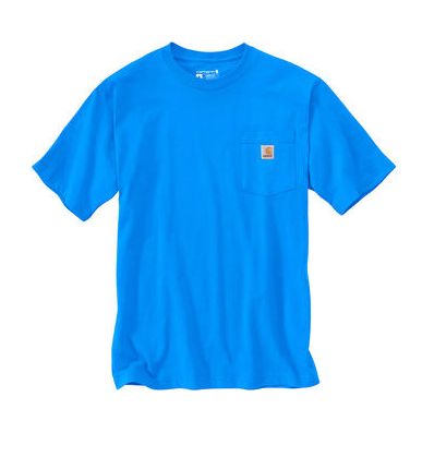 Carhartt K87 Pocket T-Shirt Blue Glow