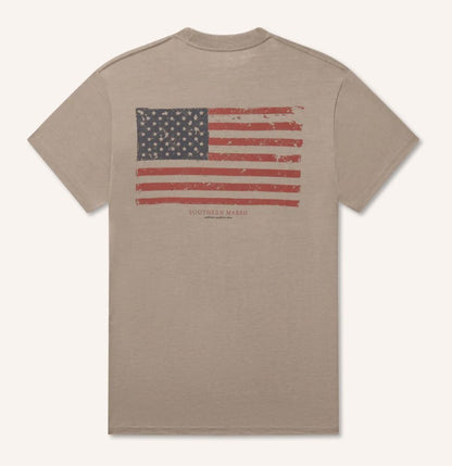 Men's Southern Marsh SEAWASH Vintage Flag S/S Tee