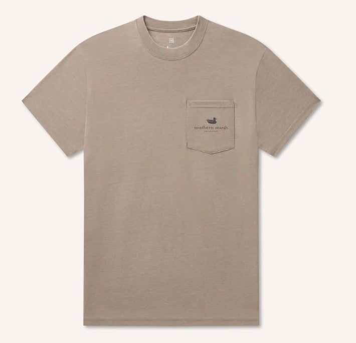 Men's Southern Marsh SEAWASH Vintage Flag S/S Tee