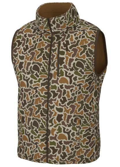 Men's Local Boy Reversible Duck Down Vest (Localflage Vintage)
