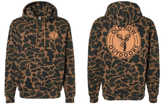 Men's Old Row Outdoors Deer Circle Hoodie (Camo)